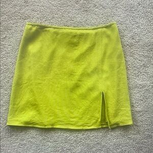 Sunday Best Lime Green Skirt